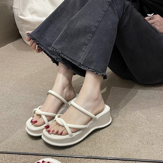 Dép đế xuồng 5cm quai mảnh đẹp