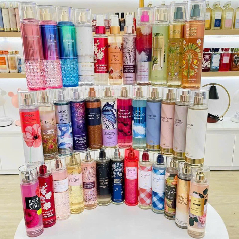 XỊT THƠM BODYMIST - BATH & BODY WORKS