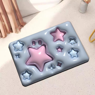 Thảm chân 3D họa tiết siêu cute( giao màu ngẫu nhiên)