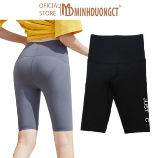 Quần Tập Siết Bụng Cực Tốt Lưng Cao Quần Tập Ngố Gym, Thể Thao, Yoga Dáng Lửng CC