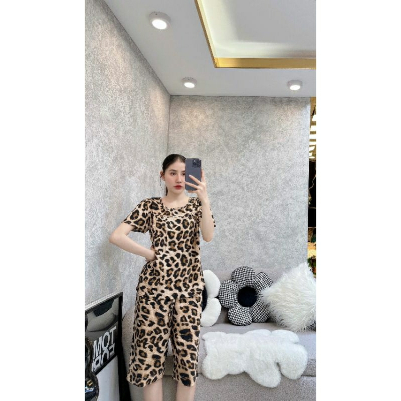 - BỘ LỬNG ÁO TAY BÚP - LANH/TOLE VNXK F21