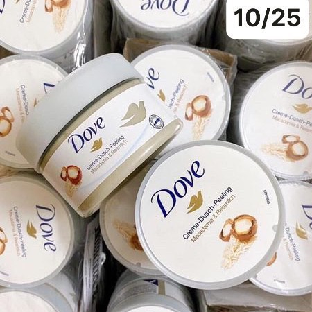 Kem Tẩy Da Chết Body DOVE Creme-Dusch-Peeling 225ml