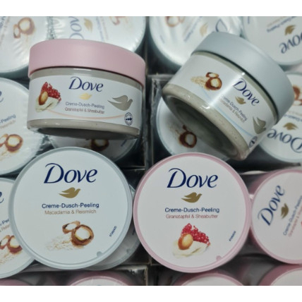 Kem Tẩy Da Chết Body DOVE Creme-Dusch-Peeling 225ml