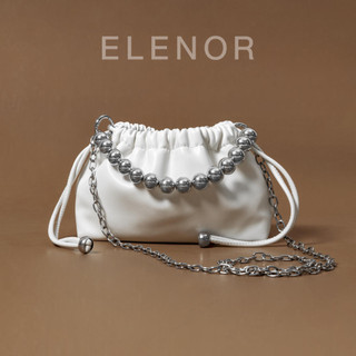  Túi Xách Nữ Đeo Chéo ELENOR Da Mềm Nhỏ Xinh Phối Quai Xích Thời Trang TC86