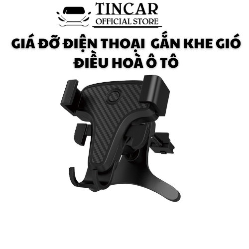 Giá đỡ điện thoại trên ô tô SUITU xoay 360 độ vân cacbon tinh tế nhỏ gọn tiện lợi cho xe ô tô, xe hơi