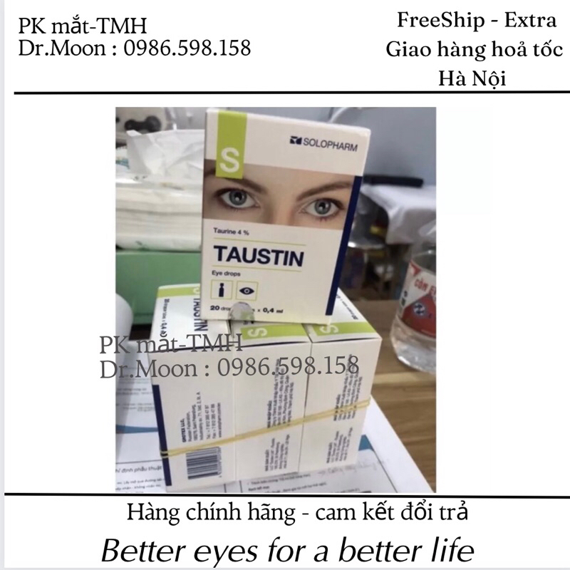 Nươc mắt nhân tao Taustin solopharm 1ml