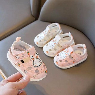 Giày tập đi, rọ tập đi thỏ, gấu da mềm cho bé trai, bé gái