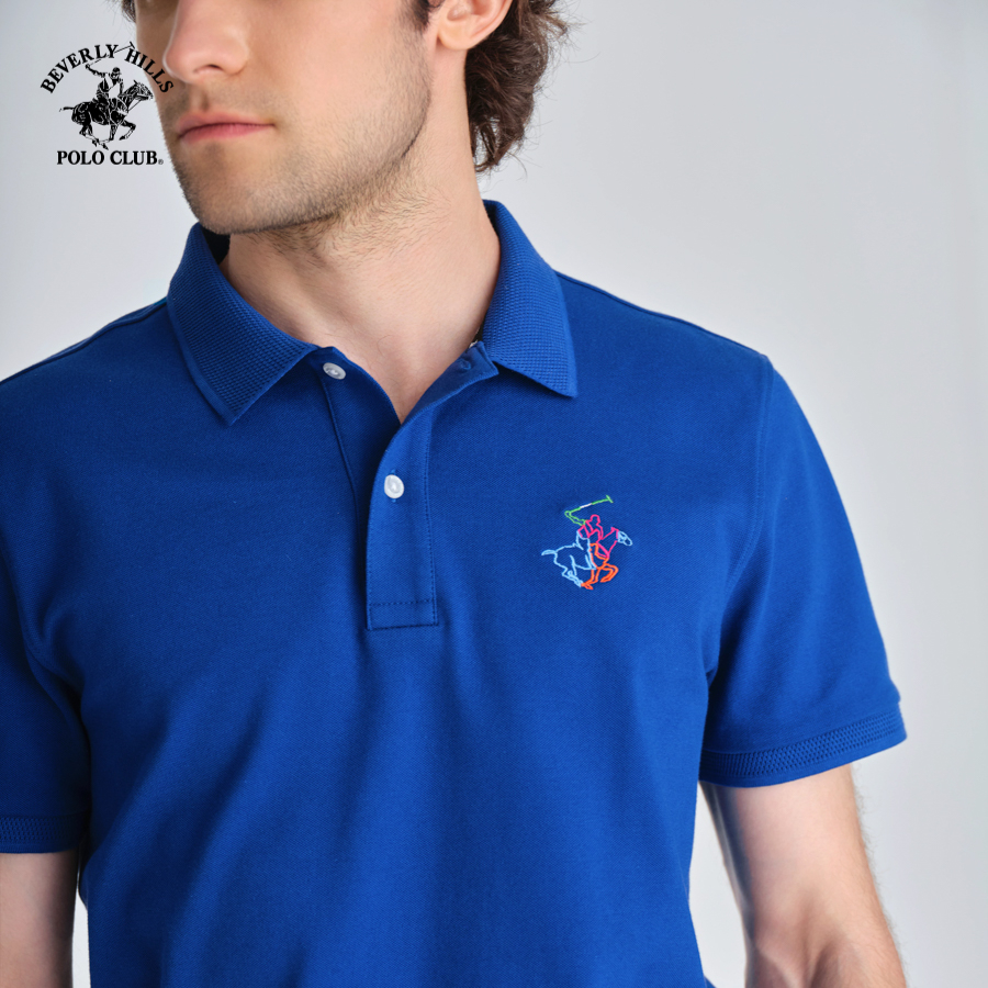 Beverly Hills Polo Club - Áo polo Ngắn tay Nam Regular Fit BCB BLUE COBAN- BHPC PMRSS23TL056