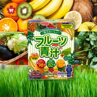 Bột dinh dưỡng mầm lúa mạch trái cây Aojiru