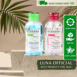 Nước Tẩy Trang Bioderma Crealine H2O Solution Micellaire Nắp Nhấn 