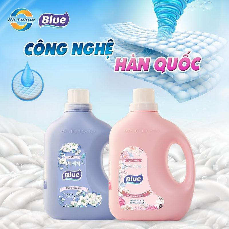 [HCM] Nước giặt BLUE công nghệ Hàn Quốc Hương thảo mộc