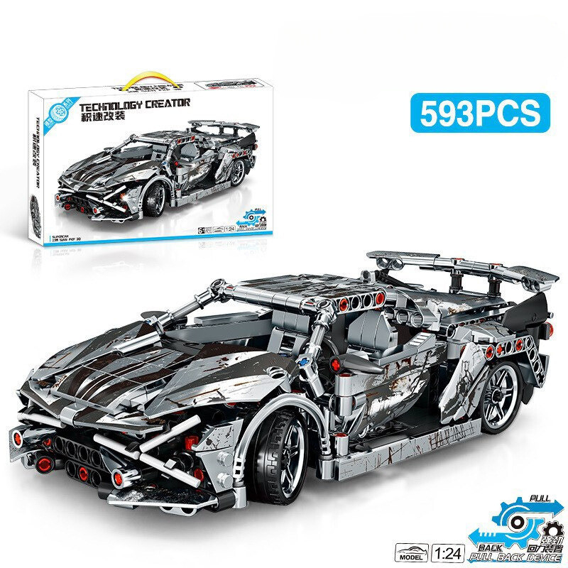 Mô Hình Lắp Ráp Siêu Xe 593 Chi Tiết Mã Sản Phẩm 8206