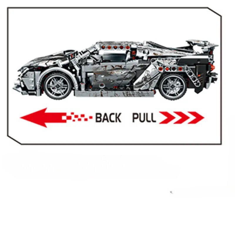 Mô Hình Lắp Ráp Siêu Xe 593 Chi Tiết Mã Sản Phẩm 8206