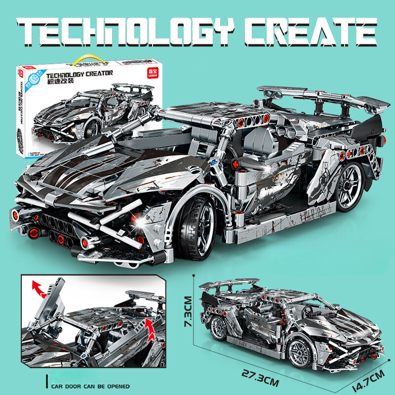 Mô Hình Lắp Ráp Siêu Xe 593 Chi Tiết Mã Sản Phẩm 8206