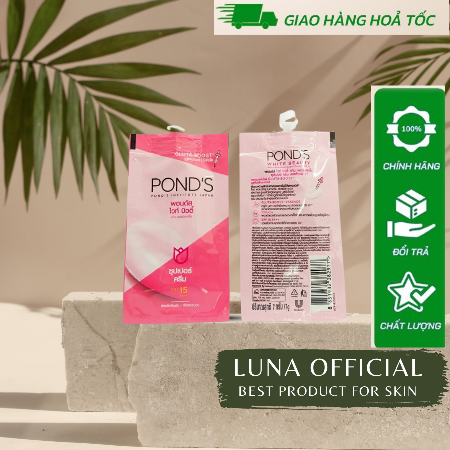 [ Pond's Thái Lan ) Kem dưỡng da Pond's nâng tone mờ thâm nám Gói ( 1 Gói 7gr/gói )