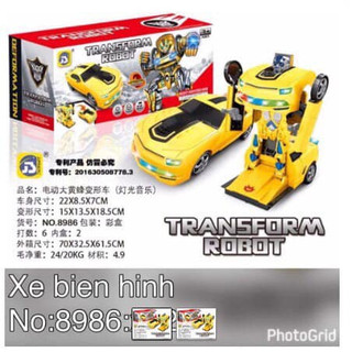 Xe ô tô  Robot Biến Hình Cho bé