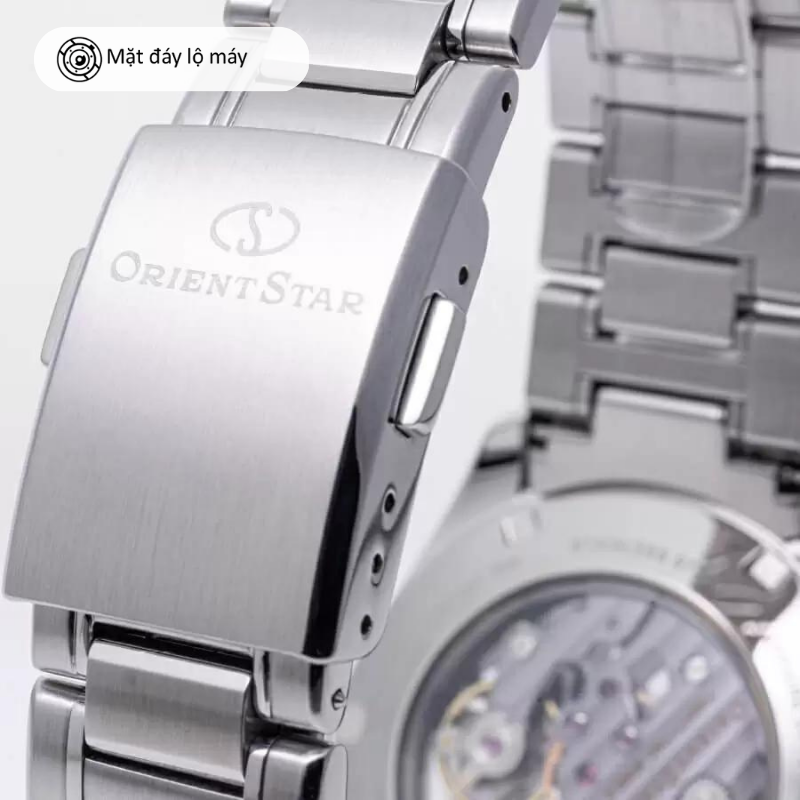 Đồng hồ cơ nam Orient Star Contemporary Skeleton Watch RE-AZ0101N00B phiên bản giới hạn phản quang mặt kính Sapphire