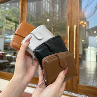 Ví nữ da mềm nhỏ gọn nhiều ngăn