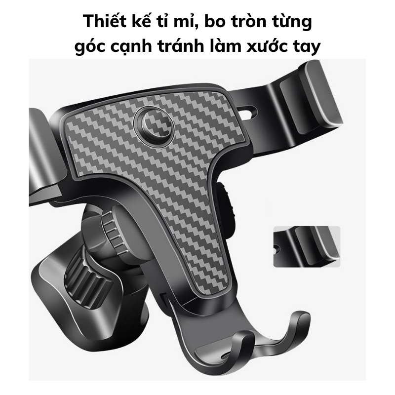 Giá Đỡ Điện Thoại Trên Ô Tô Kiko Cài Trên Cửa Gió Ô Tô Có Thể Xoay 360 Độ | BigBuy360 - bigbuy360.vn