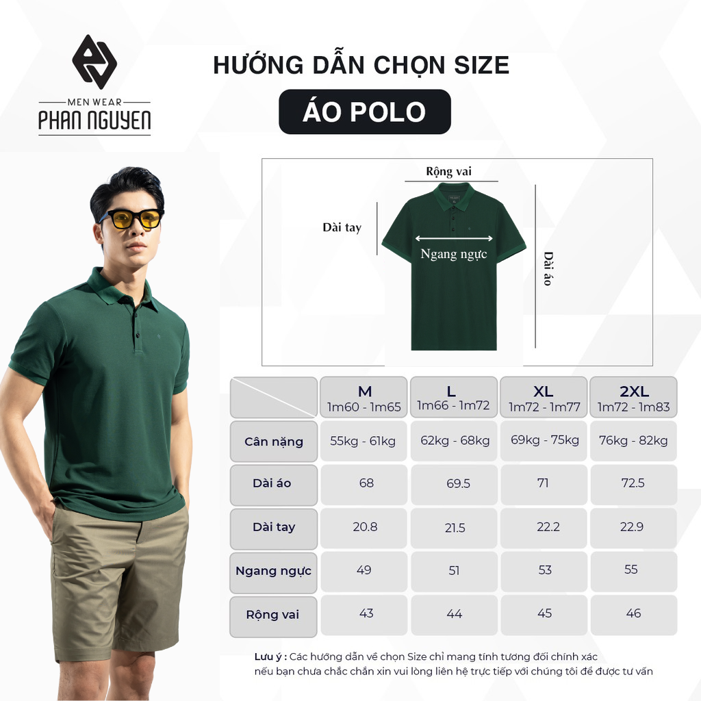 Áo phông cổ polo nam Phan Nguyễn, chất liệu cà phê khử mùi tốt, mềm nhẹ,nhanh khô, kiểu dáng đơn giản, hiện đại APC.205