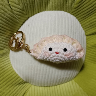 Móc khóa há cảo handmade bằng len