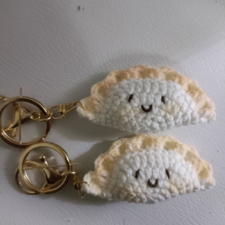 Móc khóa há cảo handmade bằng len