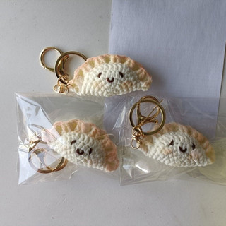 Móc khóa há cảo handmade bằng len