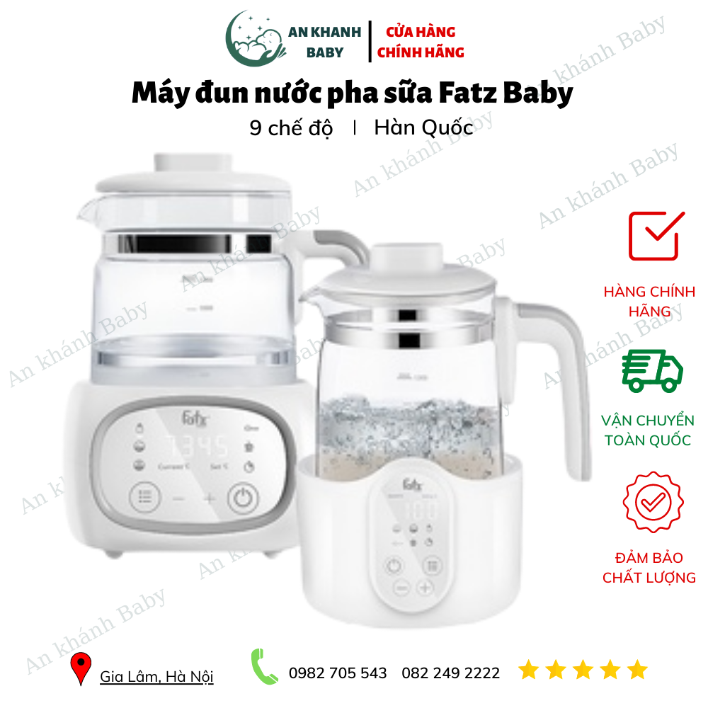 Máy hâm nước và đun  nước pha sữa điện tử QUICK 8/QUICK 9/QUICK 1/QUICK 12 Fatz baby