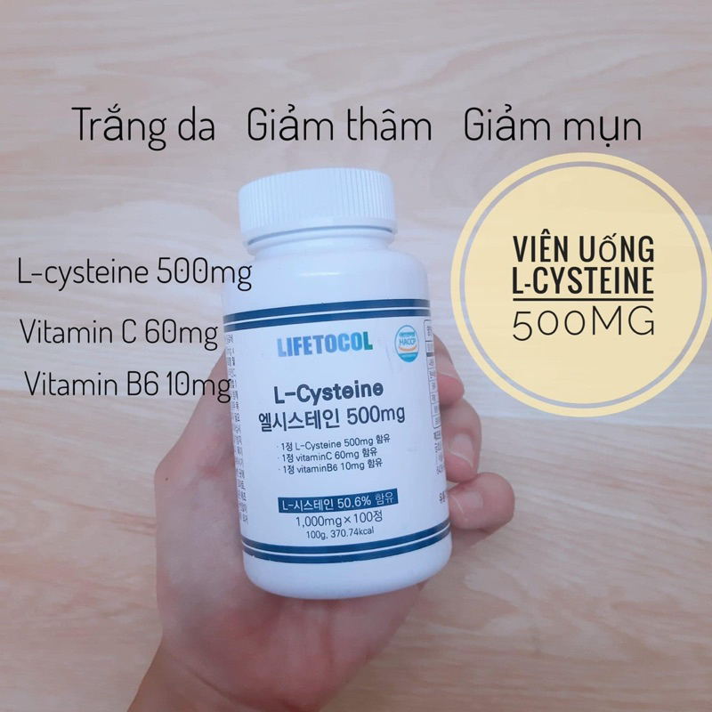 VIÊN UỐNG TRẮNG SÁNG DA LIFETOCOL HỘP 100V
