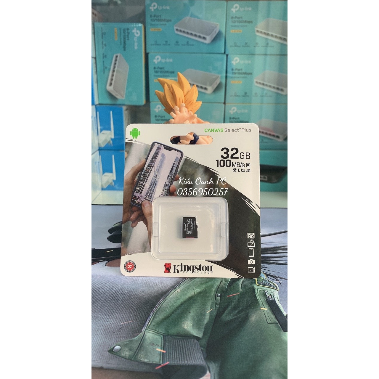 Thẻ Nhớ MicroSD Kingston 64GB Class 10 100Mbs Bảo hành 60 Tháng - 32/64/128GB