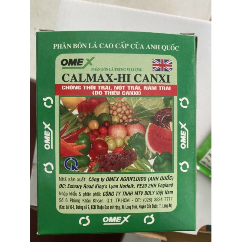 PHÂN BÓN LÁ HI CANXI BOLY (GÓI 10ML)