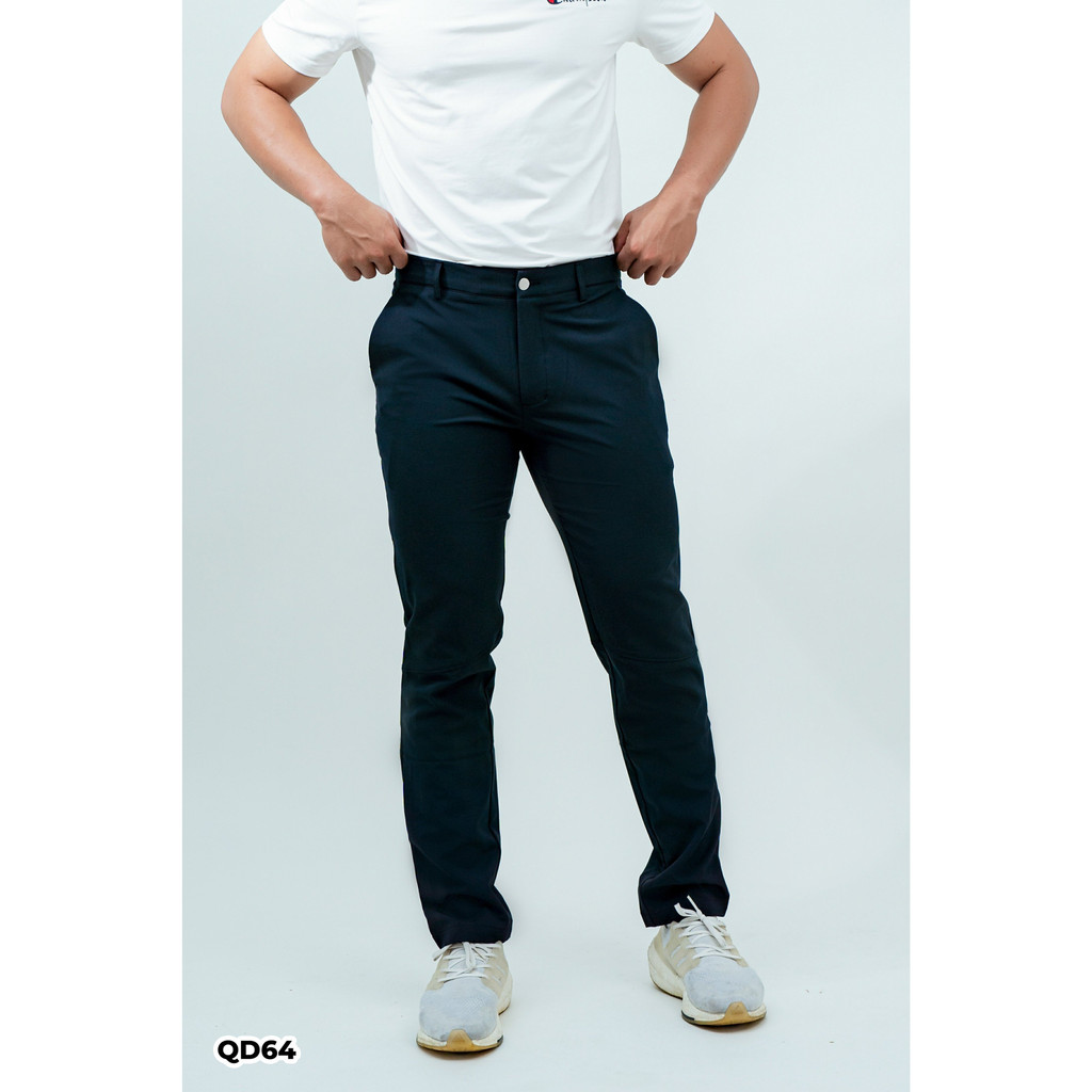 Quần dài golf xi dãn xịn QD64 - thể thao nam VNXK