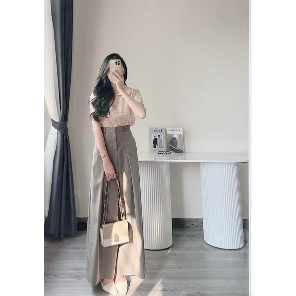 Áo polo len lỗ lưới By Samhyewear