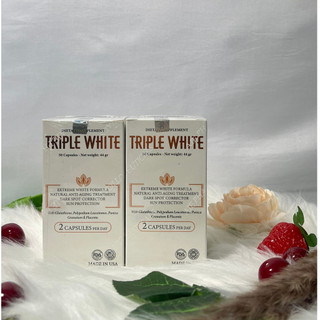 Viên Uống Triple White Trắng Da, Chống Nắng, Ngừa Nám Hộp 50 Viên Nội Địa Mỹ