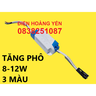 Chấn lưu đèn led 3 màu (led driver 7-12w)