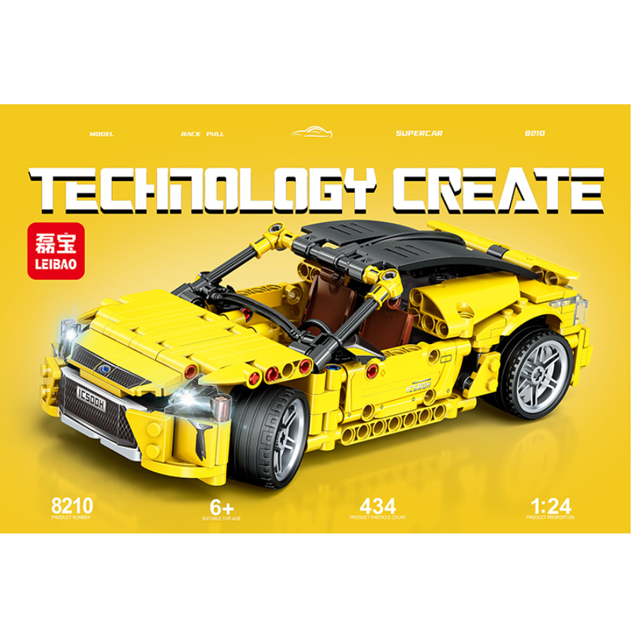 Mô Hình Lắp Ráp Siêu Xe 434 Chi Tiết Mã Sản Phẩm 8210