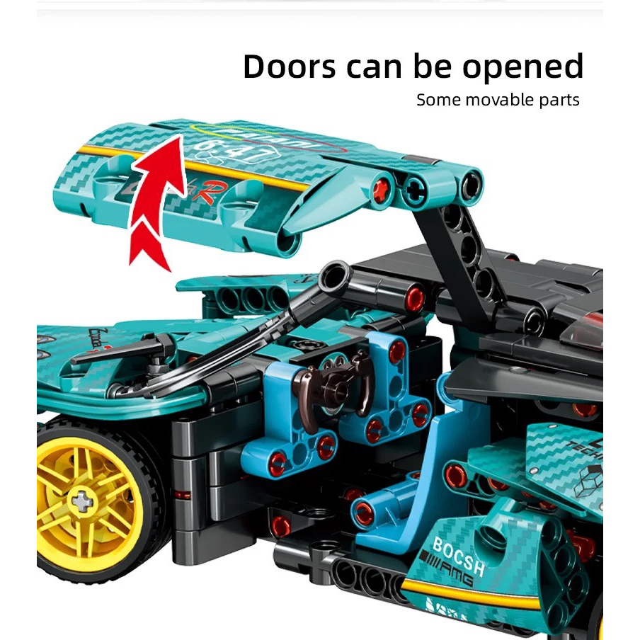 Mô Hình Lắp Ráp Siêu Xe 462 Chi Tiết Mã Sản Phẩm 8208