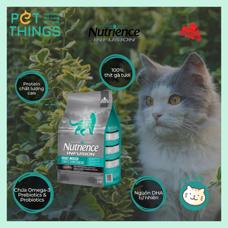 Thức Ăn Hạt Cho Mèo Nutrience Infusion Từ Canada
