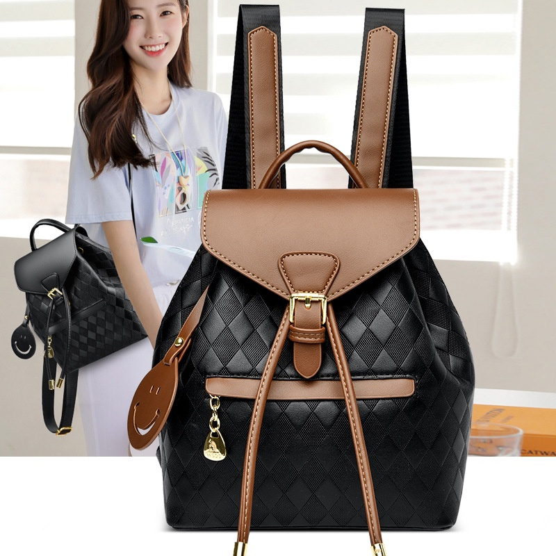 Balo nữ thời trang mẫu mới siêu cá tính, chất liệu da bền đẹp sang trọng BL015
