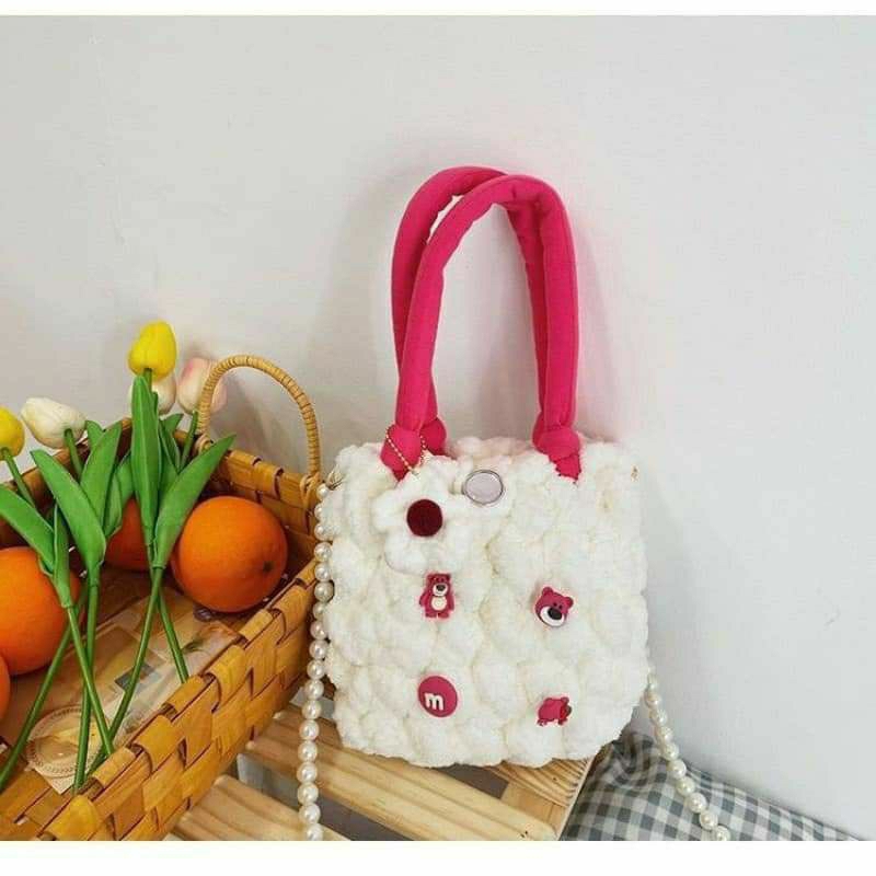 Túi handmade phong cách dễ thương (tự đan,và đan sẵn)