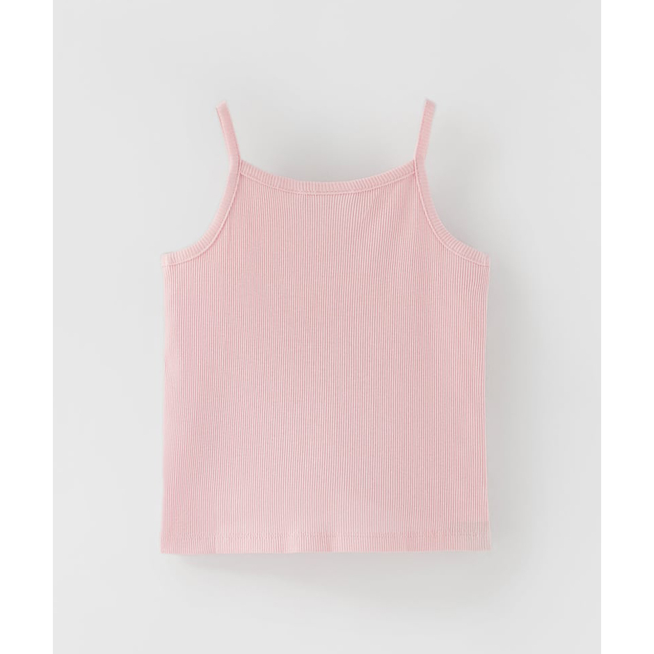 Sét 2 áo ba lỗ bé gái size baby Zara Authentic