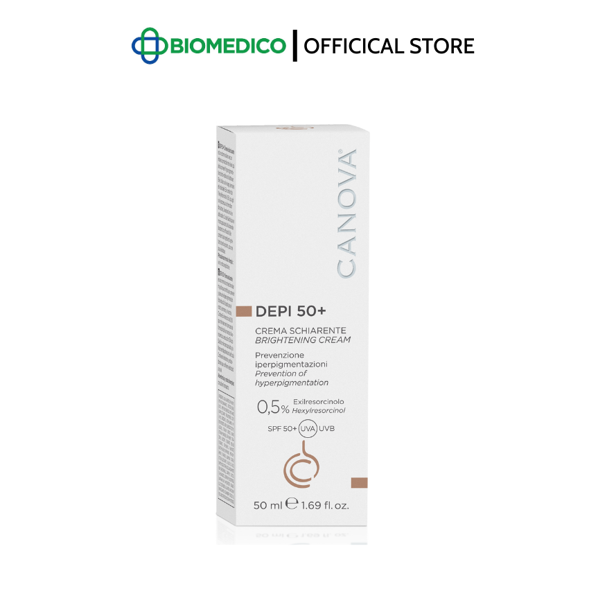 CANOVA DEPI 50+ - BRIGHTENING CREAM / Kem làm mờ nám, sáng da ban ngày 50ml