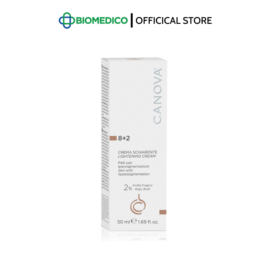 CANOVA 8+2 - LIGHTENING CREAM / Kem mờ nám, sáng da ngày/đêm 50ml