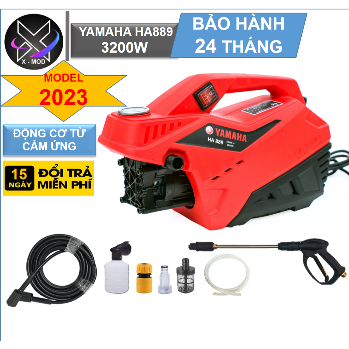 Máy Rửa Xe | Máy Rửa Xe Gia Đình 3200W | Lõi Đồng 100%