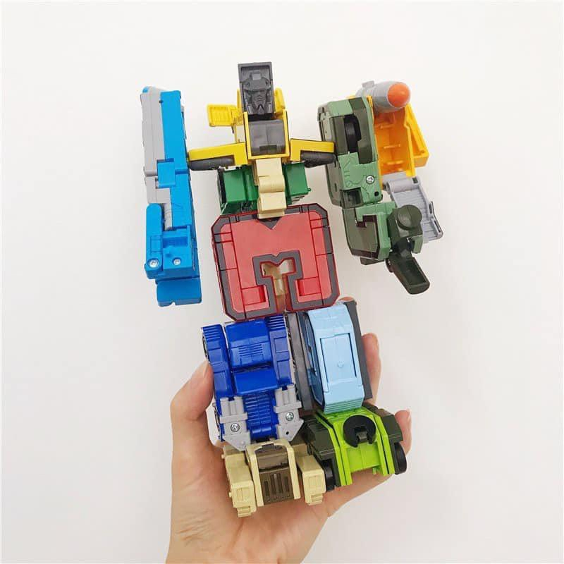 Đồ Chơi Chữ Số Từ 1-9 Biến Hình Robot - Đồ Chơi Thông Minh