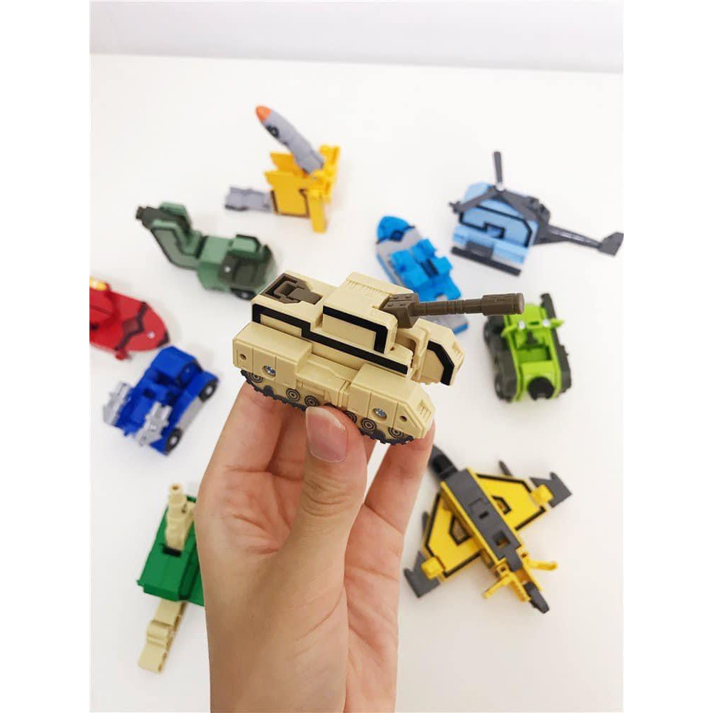 Đồ Chơi Chữ Số Từ 1-9 Biến Hình Robot - Đồ Chơi Thông Minh