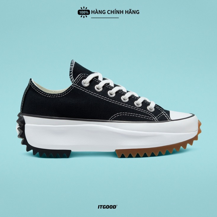 Giày Run Star Hike Black Low 168816C Chính Hãng