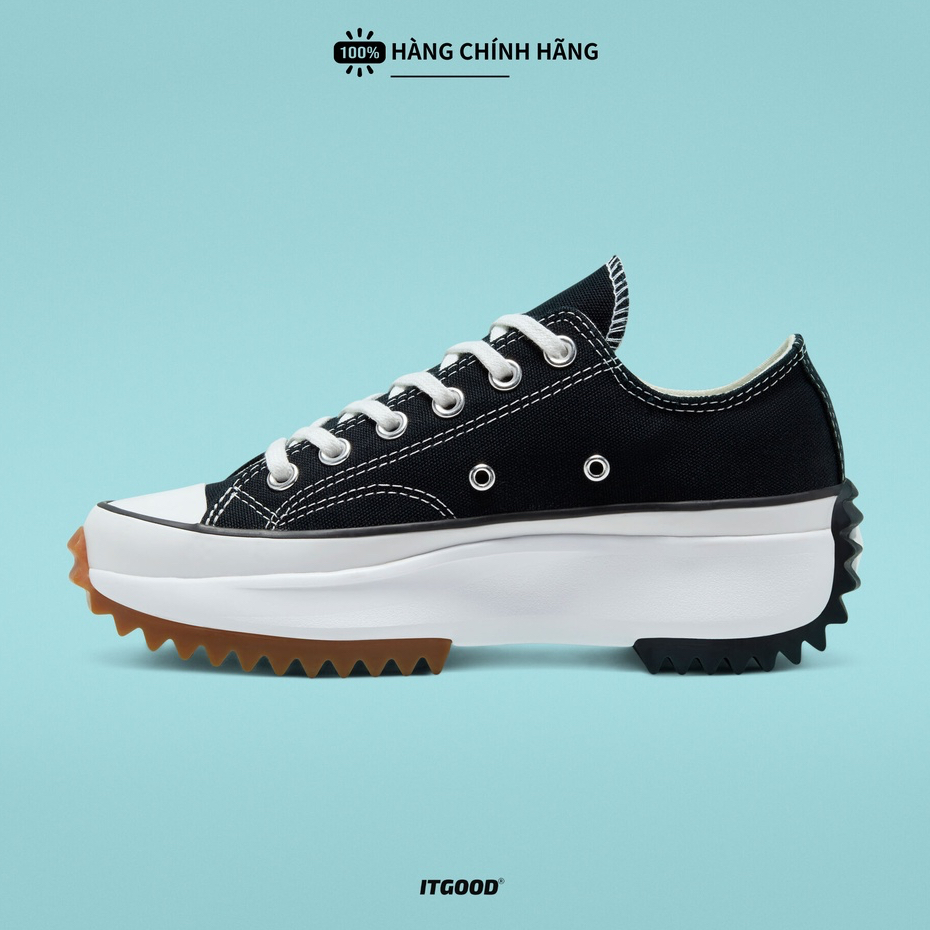 Giày Run Star Hike Black Low 168816C Chính Hãng