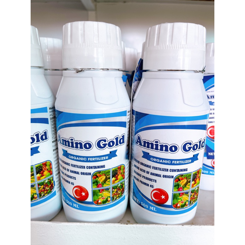 AMINO GOLD Tho Nhy Ky 500ml - Dinh Dưỡng Vàng Cho Cây, Bung Đọt, Dày Lá, Dưỡng Trái, Dưỡng Hoa.
