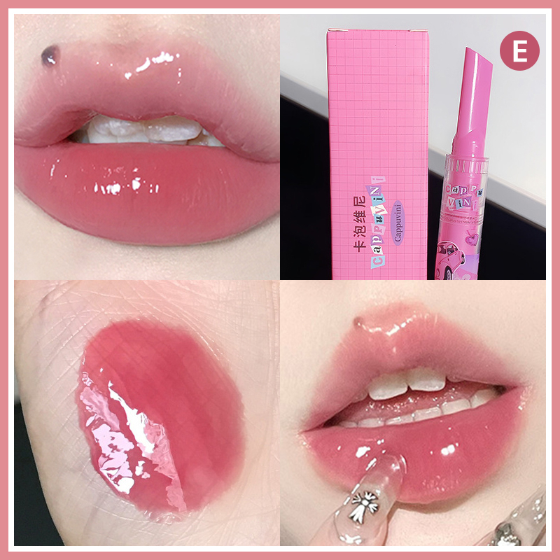 💄Son Môi Gegebear Trái Tim Dưỡng Ẩm Chống Nước Không Phai Màu Sắc Quyến Rũ